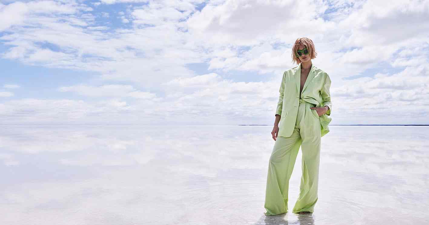 Eleven-Australia-Lake-Tyrrell-Campaign-Natural-Texture-Hair-Mint-1-RGB Eleven Australia Lake Tyrrell Collection by Joey Scandizzo