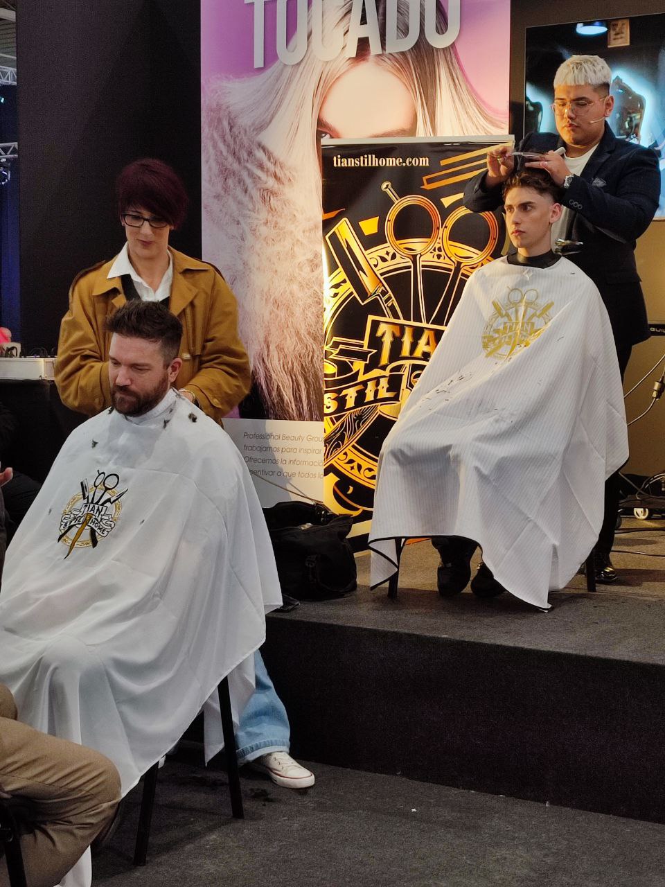 photo_6010149446593136390_y Tian Stil Home y su equipo brillan en  Cosmo Expo Beauty Barcelona con una  innovadora propuesta de barbería