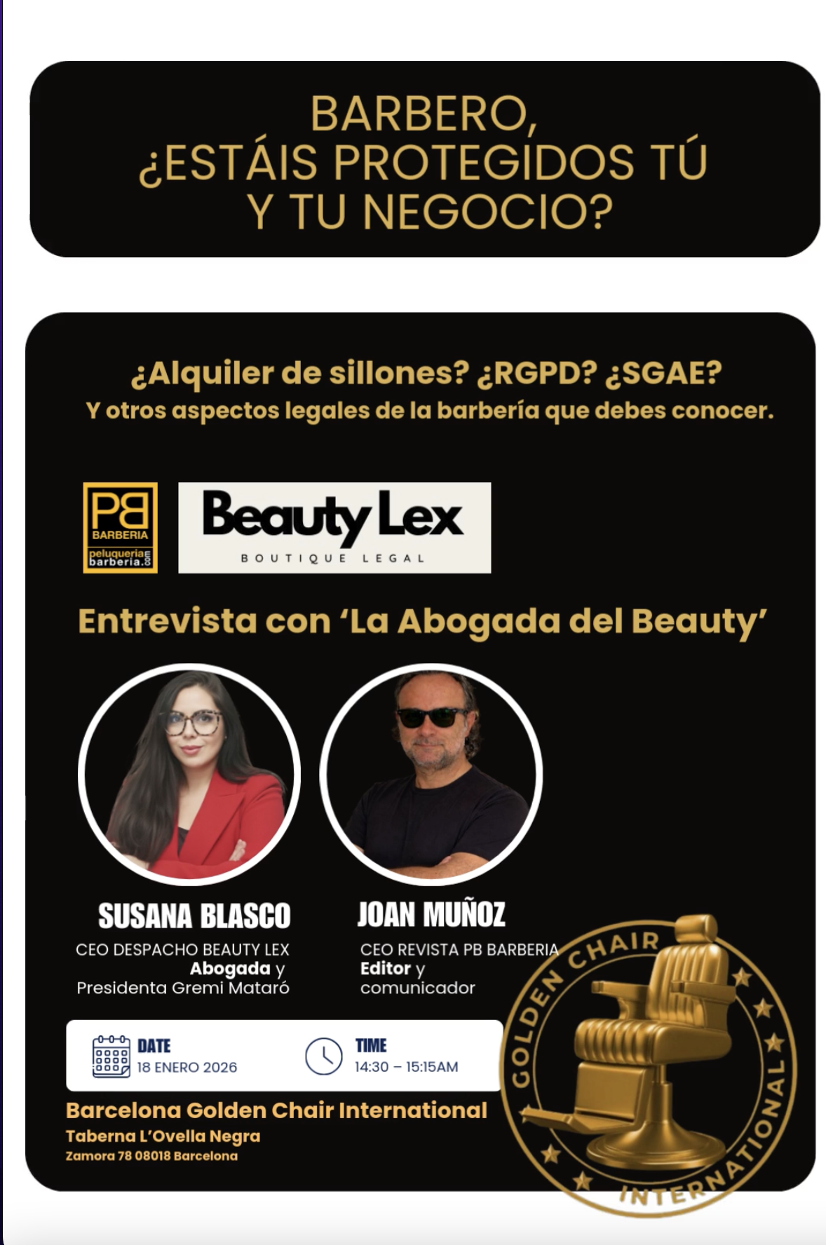 Captura-de-Pantalla-2026-01-15-a-las-17.38.46 ¡10 años de historia! Golden Chair International Barcelona 2026 rinde homenaje a la barbería con su edición "Bet on You".
